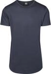 URBAN CLASSICS Kurzarmshirt "Urban Classics Herren Shaped Long Tee" 1 Stk.
