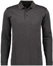 RAGMAN Poloshirt "Poloshirt Soft Knit Polo Knopf Langarm"