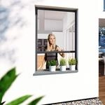 Windhager Insektenschutzrollo "PLUS" transparent BxH: 160x160 cm