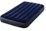 Luftbett INTEX "DURA-BEAM Classic Downy Airbed" Gr. 99, blau, Luftbetten, B/H/L: 99cm