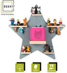 Boarti Wandregal "Regal Holz Stern Kinder Toniebox Tonies Figuren" 1 Stk. tlg.