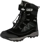 Stiefel LICO "Winterboot Sundsvall VS", Kinder, Gr. 38, schwarz, Synthetik,...