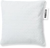 RIBECO Nackenst&uuml;tzkissen "Luca Kissen 40x80 & 80x80 cm, 18 cm H&ouml;he" F&uuml;llung: