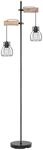 GLOBO LIGHTING Stehlampe "MINA", schwarz, 1 Stk., Leuchten, Stehleuchte, Wohnzimmer,
