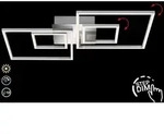 BRILONER LEUCHTEN LED Deckenleuchte "FRAME", wei&szlig;, neutral, Leuchten, LED