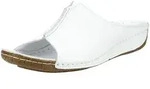 Pantolette ANDREA CONTI "Andrea Conti Pantoletten Leder", Damen, Gr. 41, wei&szlig;,