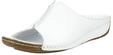 Pantolette ANDREA CONTI "Andrea Conti Pantoletten Leder", Damen, Gr. 41, wei&szlig;,