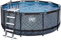 EXIT Framepool "inkl. Sicherheitsleiter" &Oslash;xH: 360x122 cm, mit Sandfilteranlage
