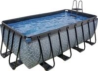 EXIT Framepool BxLxH: 200x400x122 cm, mit Kartuschenfilter und Sicherheitsleiter
