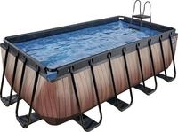 EXIT Framepool BxLxH: 200x400x122 cm, mit Kartuschenfilter und Sicherheitsleiter