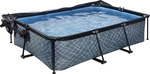 EXIT Framepool BxLxH: 150x220x65 cm, mit Kartuschenfilter und Abdeckung