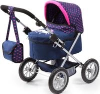 Puppenwagen BAYER "Trendy", bunt (blau, pink mit einhorn), Puppenwagen,...