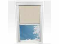 Dachfensterrollo LIEDECO "Verdunkelung" Rollos Gr. 94 cm, 49,3 cm, beige