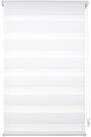 Doppelrollo LIEDECO "Klemmfix-Duo-Rollo" Gr. 8, wei&szlig;, B:60cm H:210cm, Polyester,