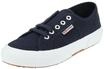 Sneaker SUPERGA "Cotu Classic", Damen, Gr. 38, blau (navy, wei&szlig;), Textil, unifarben,