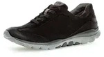 Keilsneaker ROLLINGSOFT, Damen, Gr. 37, schwarz, Nubukleder, Schuhe Sneaker, mit