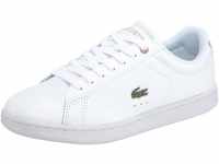 Sneaker LACOSTE "CARNABY EVO BL 21 1 SF" Gr. 38, pink (weiß, pink) Schuhe Sneaker