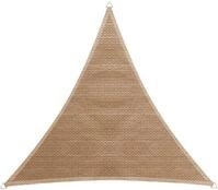 Windhager Sonnensegel "Capri Dreieck" 4x4x4m, schilf