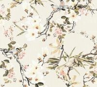 METROPOLIS BY MICHALSKY LIVING Vliestapete "Dream Again" floral gebl&uuml;mt leicht