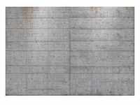 KOMAR Fototapete "Concrete Blocks" Tapeten 368x254 cm (Breite x Höhe), inklusive