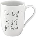 Villeroy & Boch Becher "Becher mit Henkel The Best is yet to Come Statement 290 ml