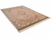 THEKO Orientteppich "Mahi Tabriz", rechteckig, handgeknüpft, Material: 80%Wolle, 20%