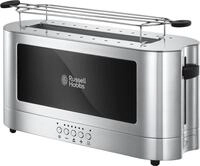 RUSSELL HOBBS Toaster "Elegance 23380-56" 1 langer Schlitz 1420 W Glas/Edelstahl,