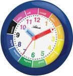 Kinderwecker ATLANTA "1265/5", blau, Wecker, Kinder, Lernwecker, Quarzwecker,
