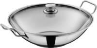 WMF Wok "Party Taiwan Wokpfanne Induktion" Cromargan Edelstahl Rostfrei 18/10 Set, 3