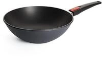 WOLL Wok "MADE IN GERMANY - Diamond Lite" Aluminiumguss abnehmbarer Griff, Induktion
