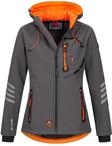 Arctic Seven Softshelljacke "ASNicolia" funktionale Outdoorjacke mit abnehmbarer