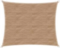 Windhager Sonnensegel "Capri, Rechteckiges Segel zur Beschattung von Garten,