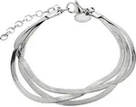 Armband LIEBESKIND BERLIN "LJ-0719-B-20", silber (edelstahlfarben), Armb&auml;nder,