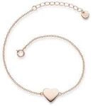 Gliederarmband GLANZST&Uuml;CKE M&Uuml;NCHEN "X963", ros&eacute;gold, Armb&auml;nder, Damen, Silber 925