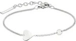 Armband LIEBESKIND BERLIN "Schmuck Geschenk Edelstahl Armkette Herz", silber
