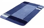Badematte KLEINE WOLKE "Padova, Badvorleger, Badezimmer Teppich" Gr. 4, blau