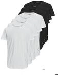 Jack & Jones Rundhalsshirt "JJENOA TEE SS CREW NECK 7PK MP NOOS" Packung, 7 Stk.