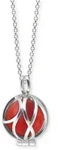 Kette mit Anh&auml;nger ENGELSRUFER "Powerful Stone Roter Jaspis" Gr. XS, bunt