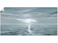 Artland Wandbild "Eisblaues Meer", Gewässer, (1 St.)