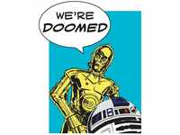 Komar Poster "Star Wars Classic Comic Quote Droids", Star Wars, (1 St.),