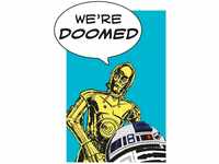 Komar Poster "Star Wars Classic Comic Quote Droids", Star Wars, (1 St.)