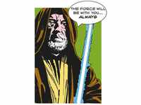 Komar Poster "Star Wars Classic Comic Quote Obi Wan", Star Wars, (1 St.),