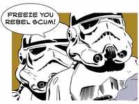 Komar Poster "Star Wars Classic Comic Quote Stormtrooper", Star Wars, (1 St.),
