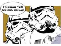 Komar Poster "Star Wars Classic Comic Quote Stormtrooper", Star Wars, (1 St.),