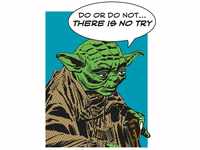 Komar Poster "Star Wars Classic Comic Quote Yoda", Star Wars, (1 St.)