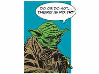 Komar Poster "Star Wars Classic Comic Quote Yoda", Star Wars, (1 St.),...