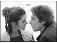Komar Poster "Star Wars Classic Leia Han Love", Star Wars, (1 St.), Kinderzimmer,