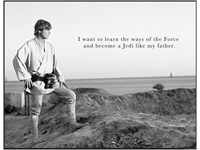 Komar Poster "Star Wars Classic Luke Quote", Star Wars, (1 St.), Kinderzimmer,