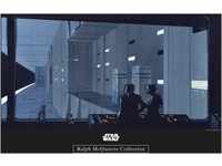 Komar Poster "Star Wars Classic RMQ Death Star Control", Star Wars, (1 St.),