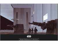 Komar Poster "Star Wars Classic RMQ Death Star Hangar", Star Wars, (1 St.),